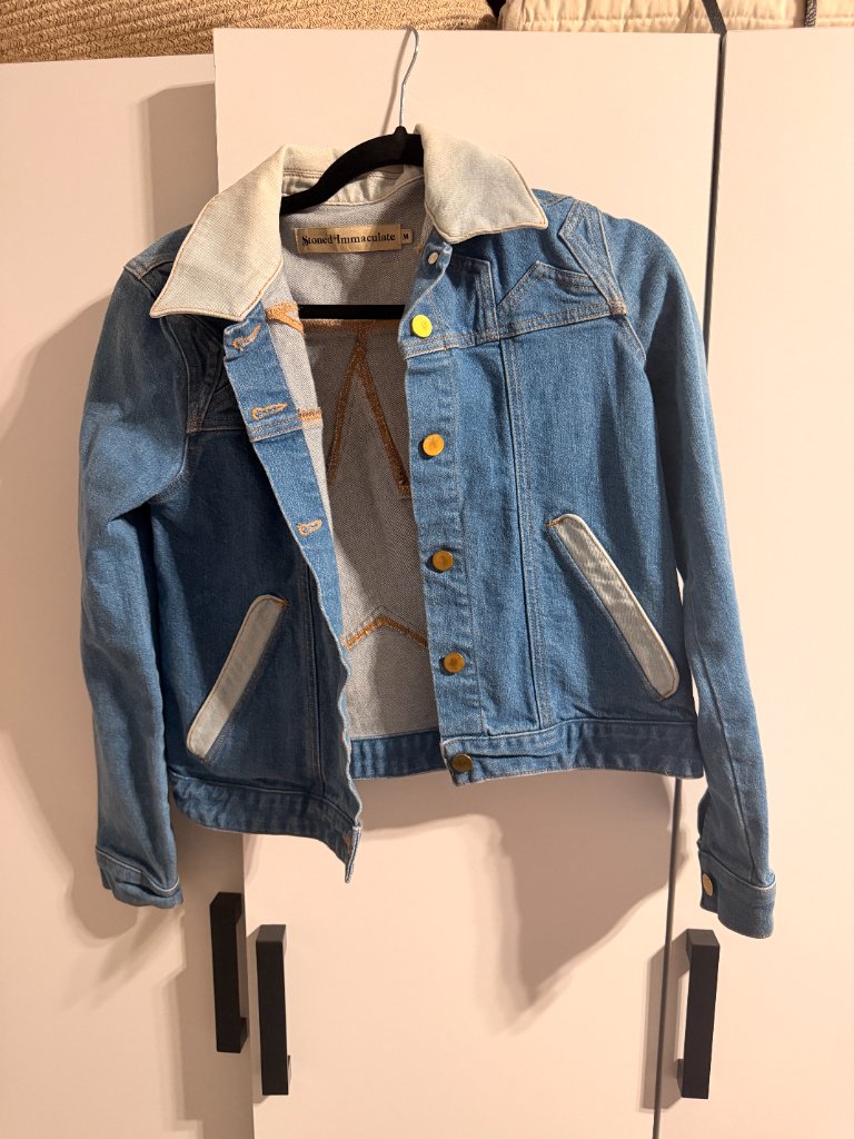 Stoned Immaculate Super Star Denim Xs Denim Jacket — image 3 of 4